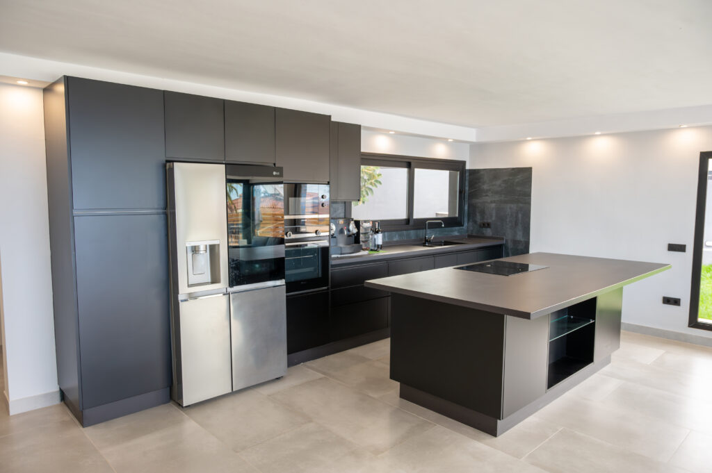 Modern kitchen in the main house