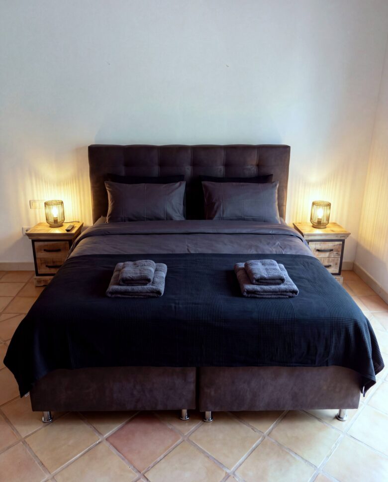 Villa Crone La Matanza – Camera da letto 4 con letto king-size